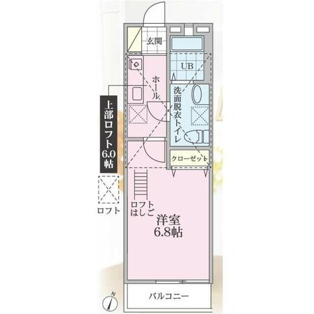 アプローズ湘南の物件間取画像